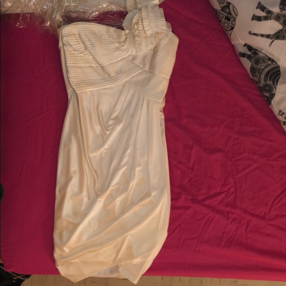 BCBGMaxazria One Shoulder Dress